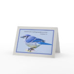 Note Card with Blue Jay Bird