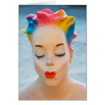 Note Card with Kissing Mannequin