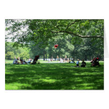Note de coeur de Central Park Carte