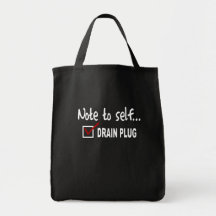 Note to self... Check Drain Plug - funny boating Bags