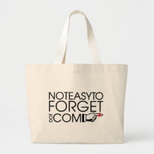 NOTEASYTOFORGET CANVAS BAGS