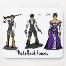 NoteBook Comics Mousepad