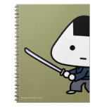 NoteBook - RiceBall Samurai - Gold