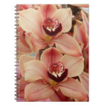 Notebook with Orchids