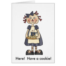 Notecard invitation...Cookie Exchange