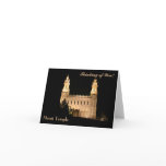 NoteCard-Manti Temple at Night
