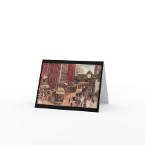 Notecard-Vintage Chicago Art-State & Randolph 1940