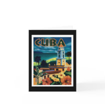 Notecard-Vintage Travel-Cuba