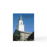 Notecard with Church and Philippians 4:13