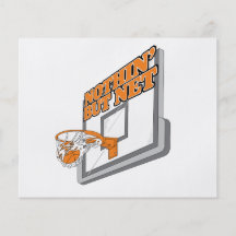 nothin but net basketball design custom flyer