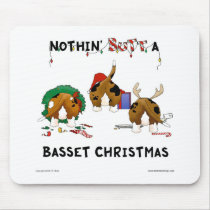 Nothin' Butt A Basset Christmas