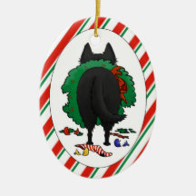 Nothin' Butt A Belgian Christmas Ornament