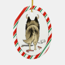 Nothin' Butt A Belgian Christmas Ornament