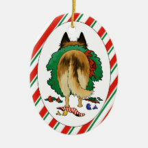 Nothin' Butt A Belgian Christmas Ornament