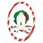 Nothin' Butt A Bichon Christmas Ornament Photo Cut Out