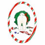 Nothin' Butt A Bichon Christmas Ornament Photo Cut Out