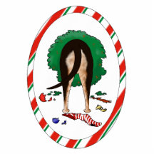 Nothin' Butt A Catahoula Christmas Ornament Acrylic Cut Out