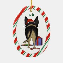 Nothin' Butt A German Shepherd Christmas Ornament