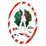 Nothin' Butt A Husky Christmas Ornament Photo Cut Out