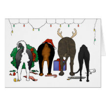 Nothin' Butt A Rescue Christmas Cards