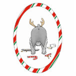 Nothin' Butt A Schnauzer Christmas Ornament