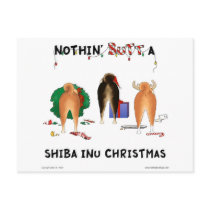 Nothin' Butt A Shiba Inu Christmas