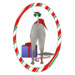Nothin' Butt A Weimaraner Christmas Ornament Acrylic Cut Out