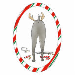 Nothin' Butt A Weimaraner Christmas Ornament Acrylic Cut Outs