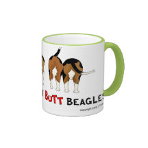 Nothin' Butt Beagles Coffee Mug