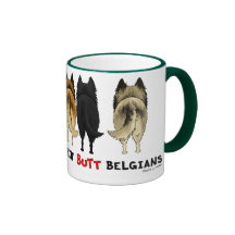 Nothin' Butt Belgians Mugs