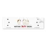 Nothin' Butt Jack Russells Bumper Sticker bumper stickers