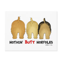 Nothin' Butt Norfolks Post Card