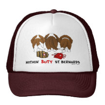 Nothin' Butt Saint Bernards Mesh Hats
