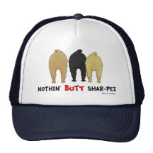 Nothin' Butt Shar-Pei Mesh Hat
