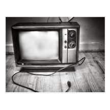 Nothin' on TV Postcard