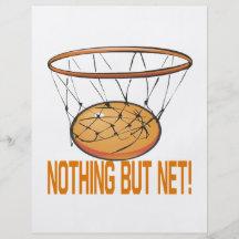 Nothing But Net Personalized Flyer