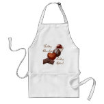 NOTHING CHOCOLATE NOTHING GAINED aprons