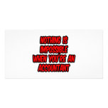 Nothing Is Impossible...Accountant Photo Card