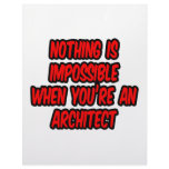 Nothing Is Impossible...Architect letterhead