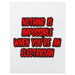 Nothing Is Impossible...Electrician flyers