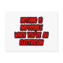 Nothing Is Impossible...Electrician Postcard
