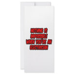 Nothing Is Impossible...Electrician rack cards