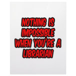 Nothing Is Impossible...Librarian letterhead