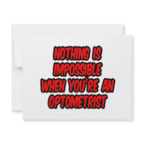 Nothing Is Impossible...Optometrist