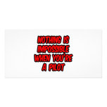 Nothing Is Impossible...Pilot photo cards