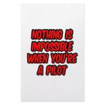 Nothing Is Impossible...Pilot stationery