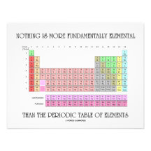 Nothing Is More Fundamentally Elemental Periodic T Custom Announcements