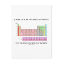 Nothing Is More Fundamentally Elemental Periodic T