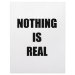 Nothing is Real letterhead