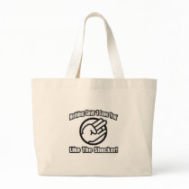 Nothing Says 'I Love You' Like The Shocker! Canvas Bags